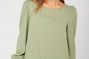 JDY Green Top. Size 14. New