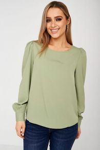 JDY Green Top. Size 14. New