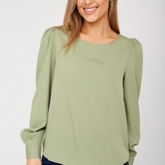 JDY Green Top. Size 14. New