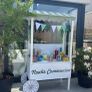 FOR SALE-(communion) sweet cart including all jars and scoops and the cart personalised to you Image 2