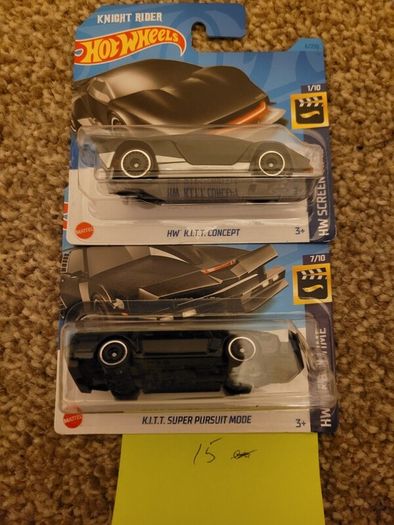 Kitt the car hotwheels