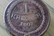 BADEN Kreuzer 1807 key date
