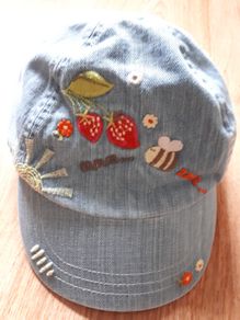 Denim Cap  Age 11-13