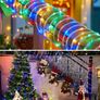 LED rope light battery powered light string 32.80ft-10m/100 LED,s Image 8