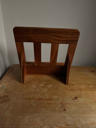Wooden Book Stand