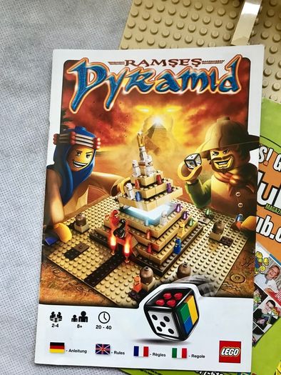 LEGO 3843 Ramses Pyramid game