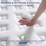 King Size Mattress, Gel Memory Foam King Mattresses 5FT, Hybrid Pocket Spring Kingsize Matress, Orthopedic King Bed Mattresses with Breathable Soft Fabric, 150x200x27cm Image 6