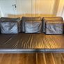 Bo Concept 3-seater leather sofa (dark brown) Image 2