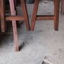 Benches Set of Two Solid Oak Antique Image 9