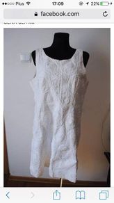 Phase Eight white sleeveless midi dress size UK16 EU44 Postage included