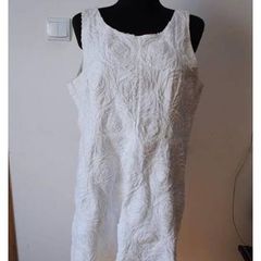 Phase Eight white sleeveless midi dress size UK16 EU44 Postage included