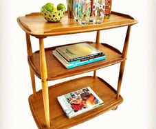 mid century Ercol drinks trolley