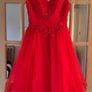 red confirmation dress Image 8