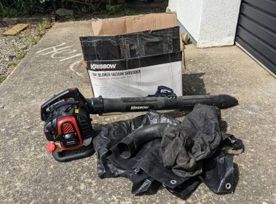 Krisbow 3 in 1 Leaf Blower, Vacuum & Shredder