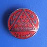 ROSCo (Safe Driving Award Scheme) - 13 years accident-free driving - merit award badge (1970's / 1980's) Image 3