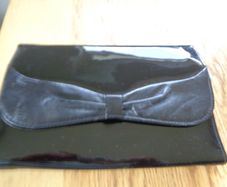 Black Patent Clutch Bag Bag for Sale