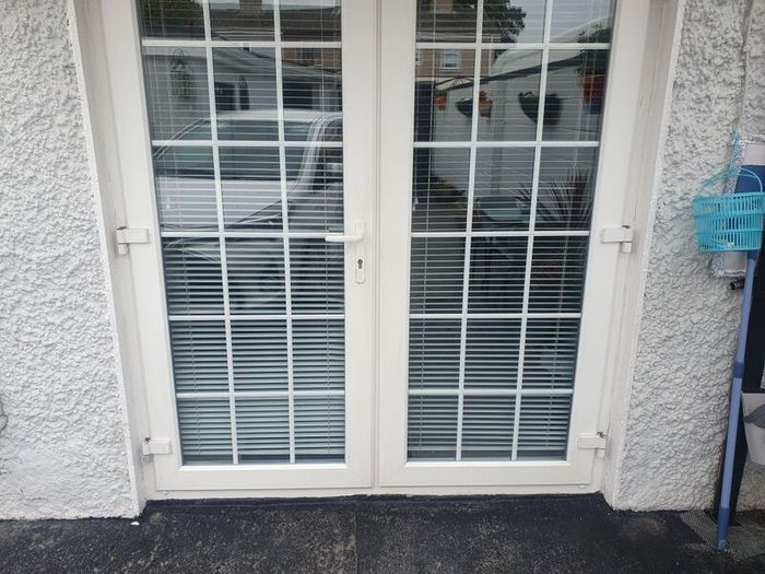 French double doors  177cm by 210 cm