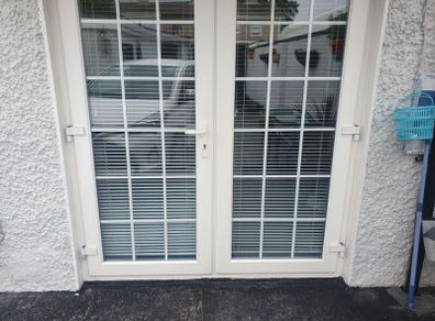 French double doors  177cm by 210 cm