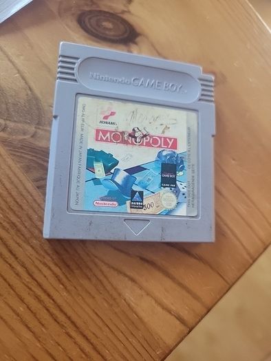 Monopoly Game for game boy