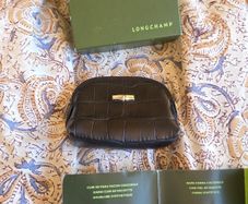 Longchamp leather purse