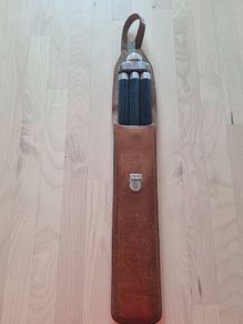 German antique, foldable photographic tripod