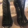 size 6 River Island strappy with gold toe tips Image 5