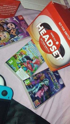Nintendo switch and accessories