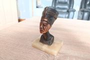 Vintage Egyptian Queen Nefertiti buststatue
