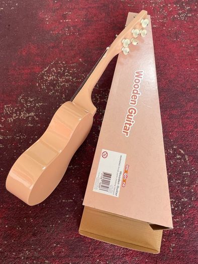 Kids wooden guitar