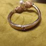 Rose gold and Pearl bracelet Image 2