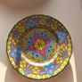 Royal Doulton Floral Art Deco Plates(2) 10.5" Image 3