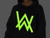 Alan Walker hoodie glow in the dark logo hoodie Alan walker dj hoodie jumper