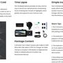 4K GPS 3 Way Triple Car Dash Cam. Image 8