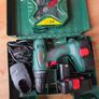Bosch PSR 18 drill with 2 batteries, charger and brand new bits Image 3