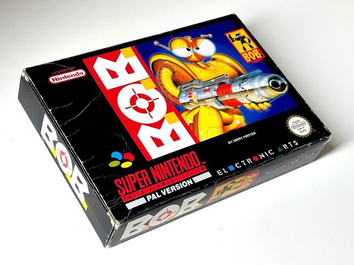 BOB for Nintendo SNES - Boxed & RARE
