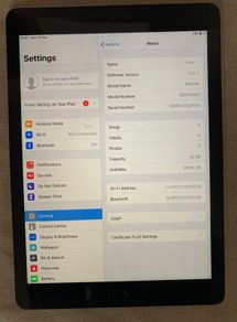 Ipad Air 1st Gen 32gb Silver (wifi)