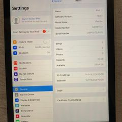 Ipad Air 1st Gen 32gb Silver (wifi)
