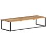 Peg with Live Edge 100x35x22 cm Solid Acacia Wood Image 2