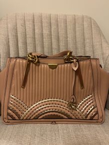 Coach nude bag
