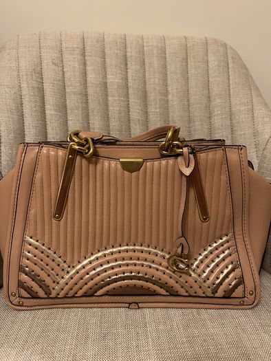 Coach nude bag