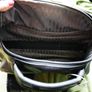 TUMI Compact Laptop Brief Pack Backpack Black (Leather)  Black Travel Bag Image 3