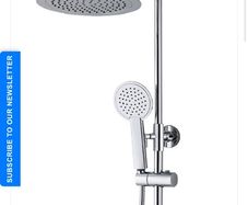 Niko Bathrooms Rayne Thermo Bar Valve C/w Shower Kit Cp