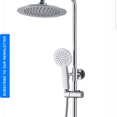 Niko Bathrooms Rayne Thermo Bar Valve C/w Shower Kit Cp
