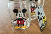 glasses 2 mason jars Mickey Mouse
