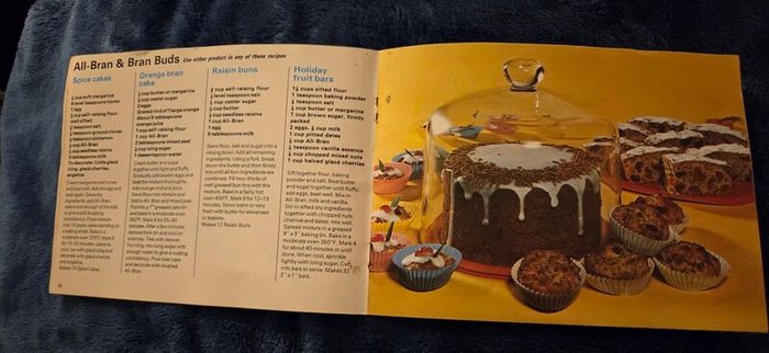 Vintage Cornflake recipe book