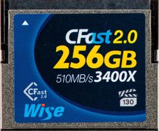 256GB CFast 2.0 Memory Card
