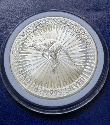 1oz Australia Silver 2018 Kangaroo 1 Dollar Coin