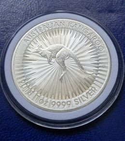 1oz Australia Silver 2018 Kangaroo 1 Dollar Coin