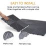 20 Pack Industrial Interlocking Floor Tiles Garage Mats 40 x 40 cm Modular Interlocking Floor Mats Slip Garage PVC Cushion Workshop Drainage Mat for Outdoor Wet Area Image 3