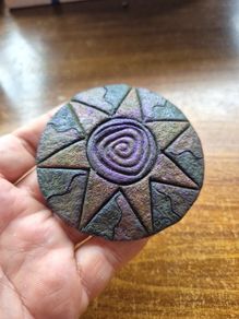 Vintage Big Celtic Brooch